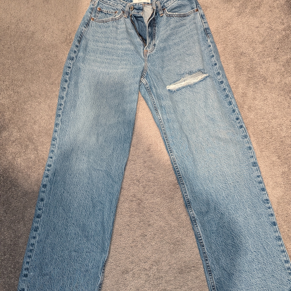 Abercrombie The Loose High Rise Curve Love 27s